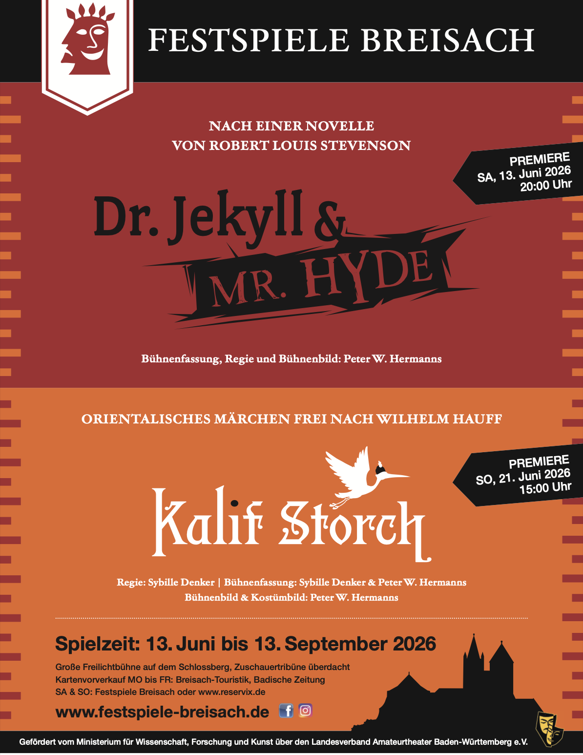 Festspiele Breisach: Dr. Jekyll and Mr. Hyde